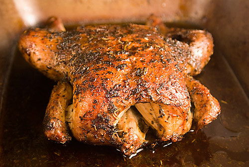 Juicy Baked Chicken
 Juicy and Crispy Herb Roasted Chicken – Honest Cooking