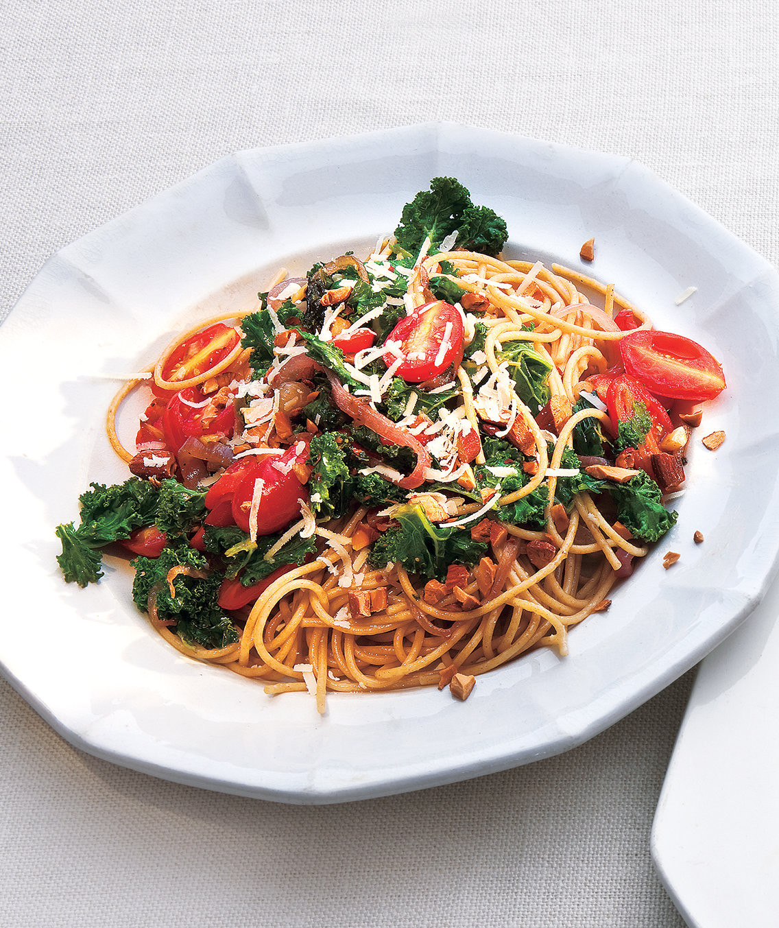 Kale Dinner Recipes
 Whole Grain Spaghetti With Kale and Tomatoes Recipe