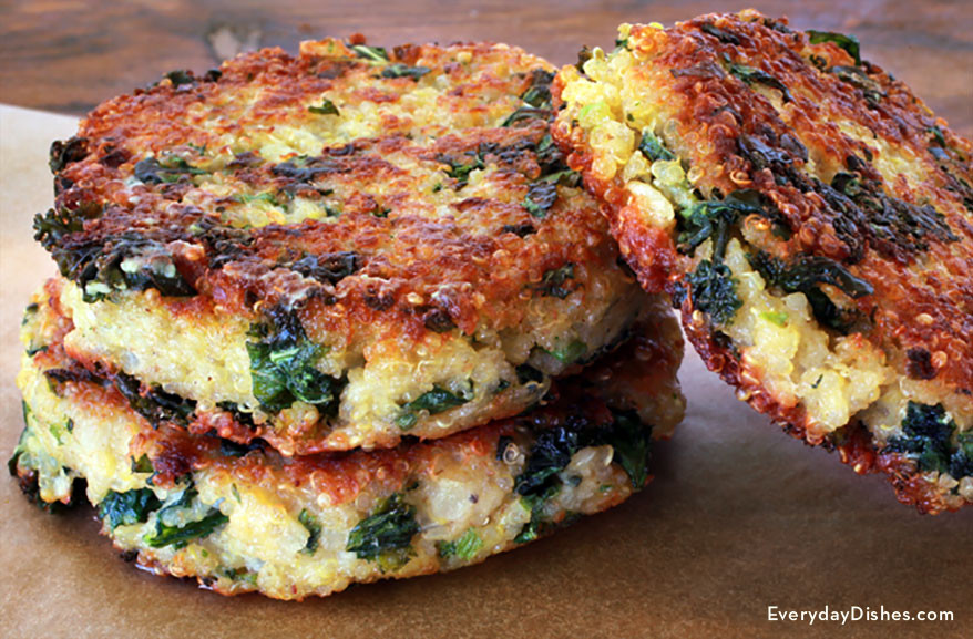 Kale Dinner Recipes
 Healthy Kale and Quinoa Patties Recipe