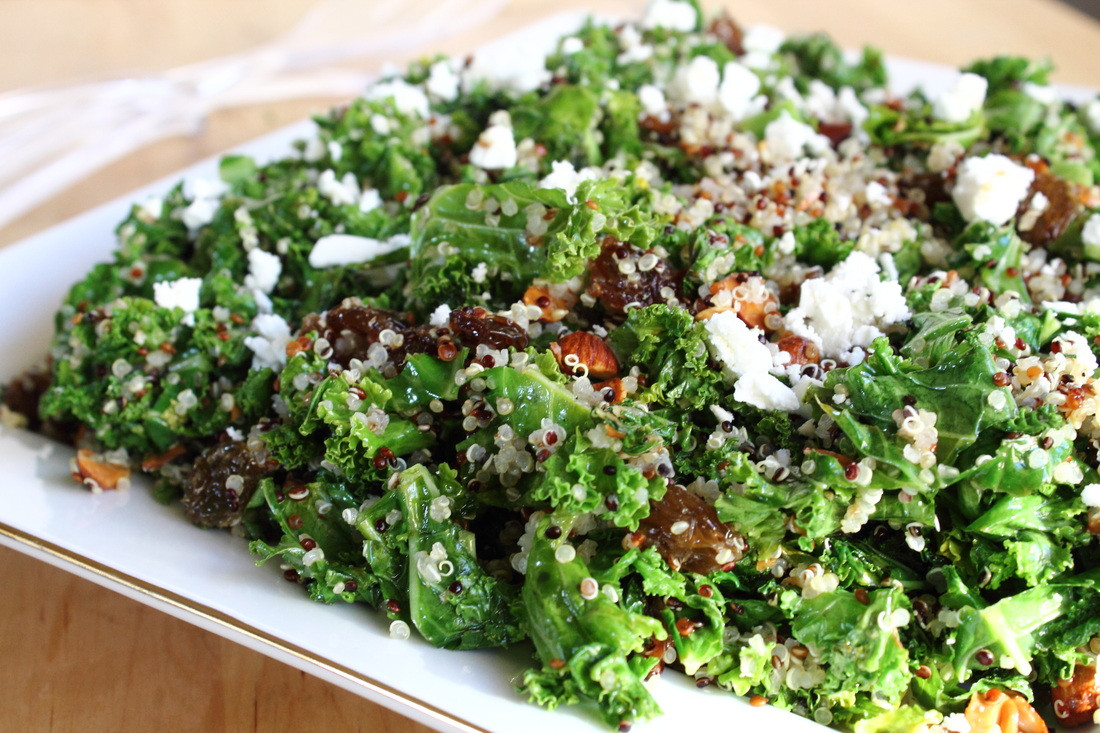 Kale Quinoa Salad
 Kale Quinoa and Almond Salad JL Fit Nutrition