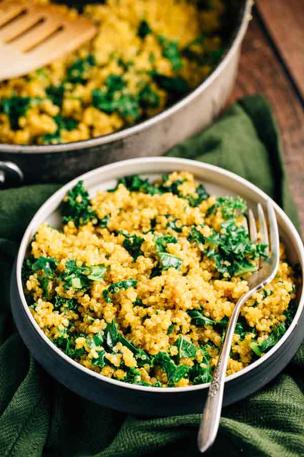 Kale Recipes Vegan
 Simple Kale Quinoa Vegan Gluten Free The Veggie Chick