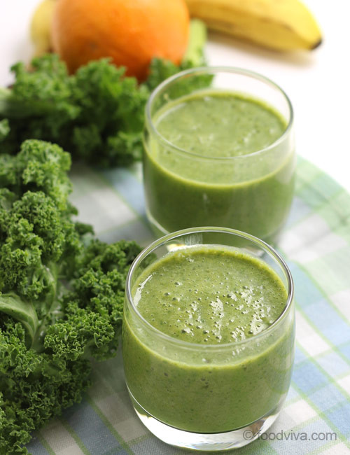 Kale Smoothie Recipes
 Healthy Kale Smoothie Raw Kale Smoothie Recipe with Banana