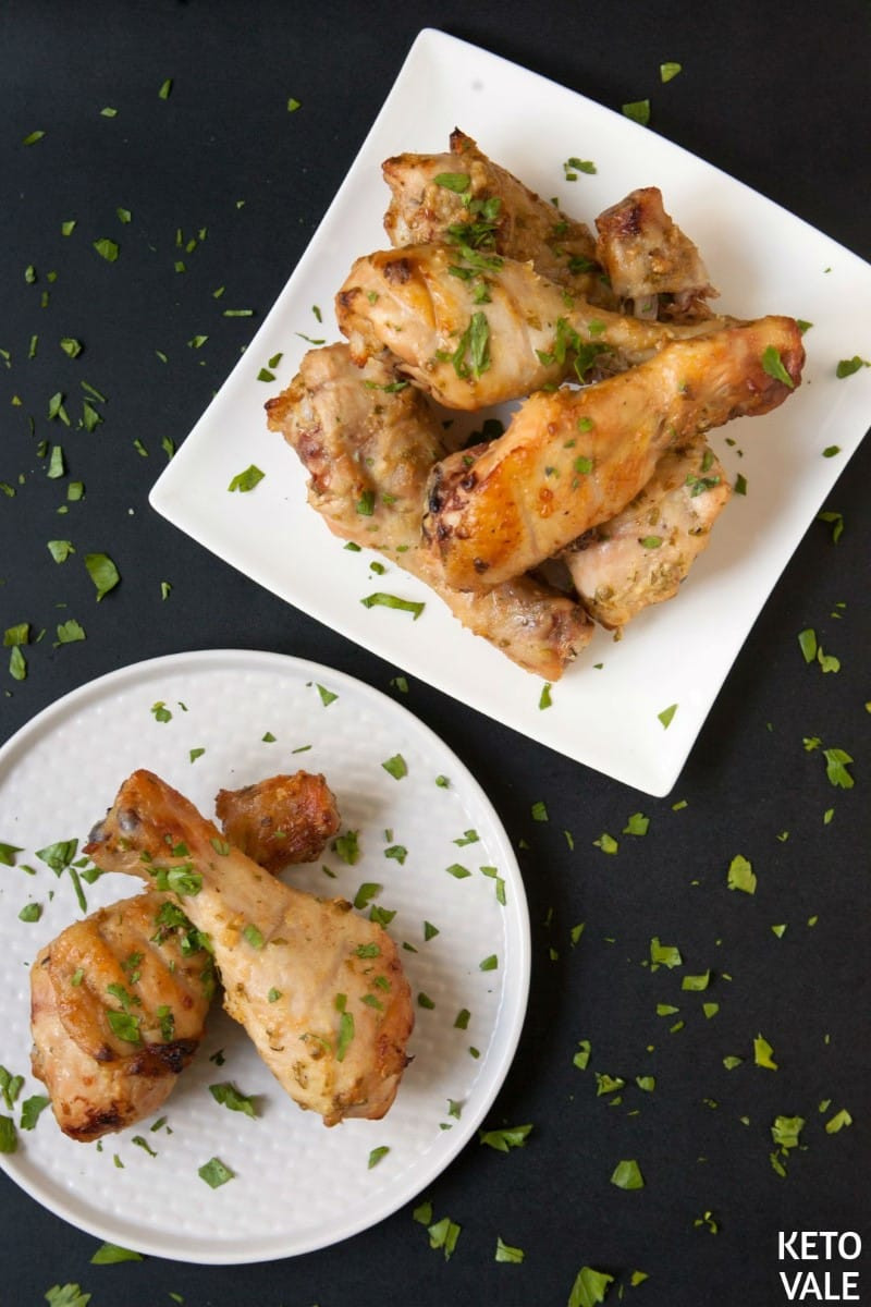 Keto Baked Chicken
 Baked Chicken Drumsticks with Mustard and Garlic