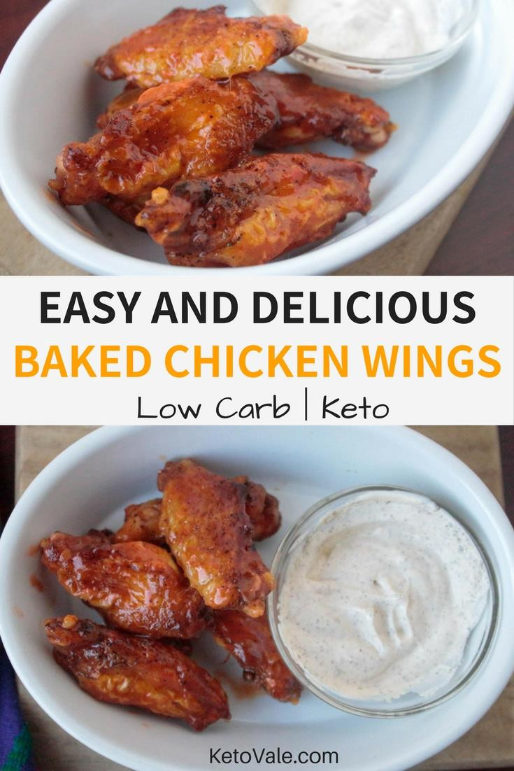 Keto Baked Chicken
 Easy Baked Chicken Wings Low Carb Recipe