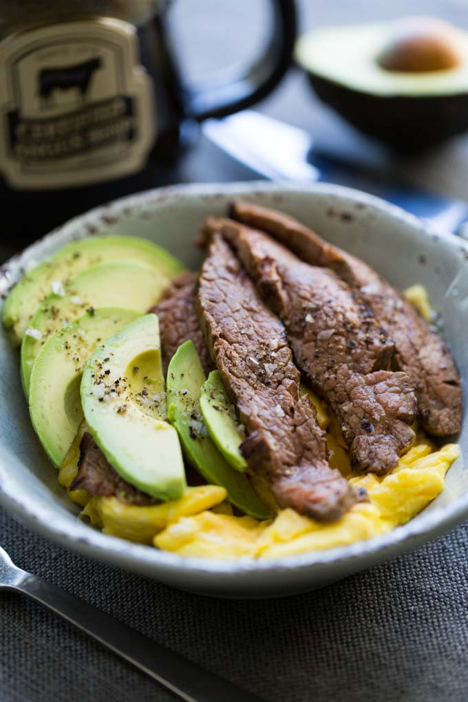 Keto Breakfast Eggs
 Steak and Egg Breakfast Bowl Keto • Recipe for Perfection