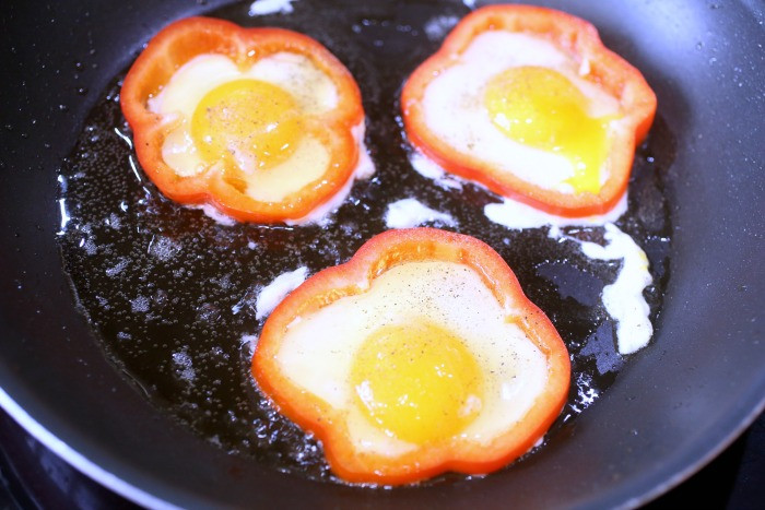 Keto Breakfast Eggs
 Keto Breakfast Pepper Rings Recipe • Keto Size Me