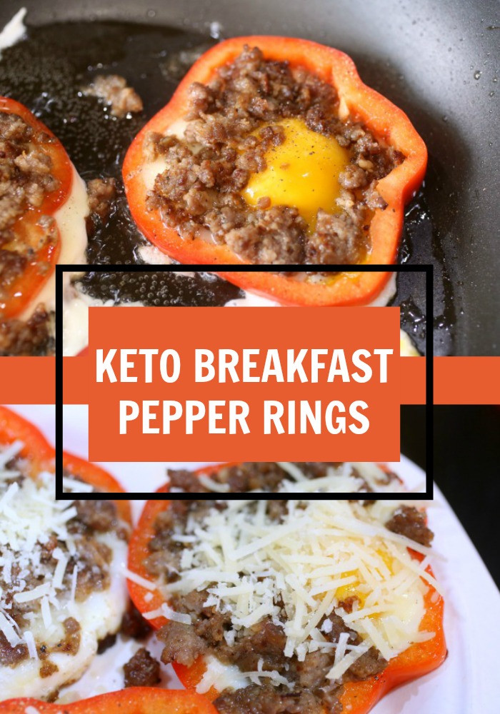Keto Breakfast Recipes
 Keto Breakfast Pepper Rings Recipe • Keto Size Me