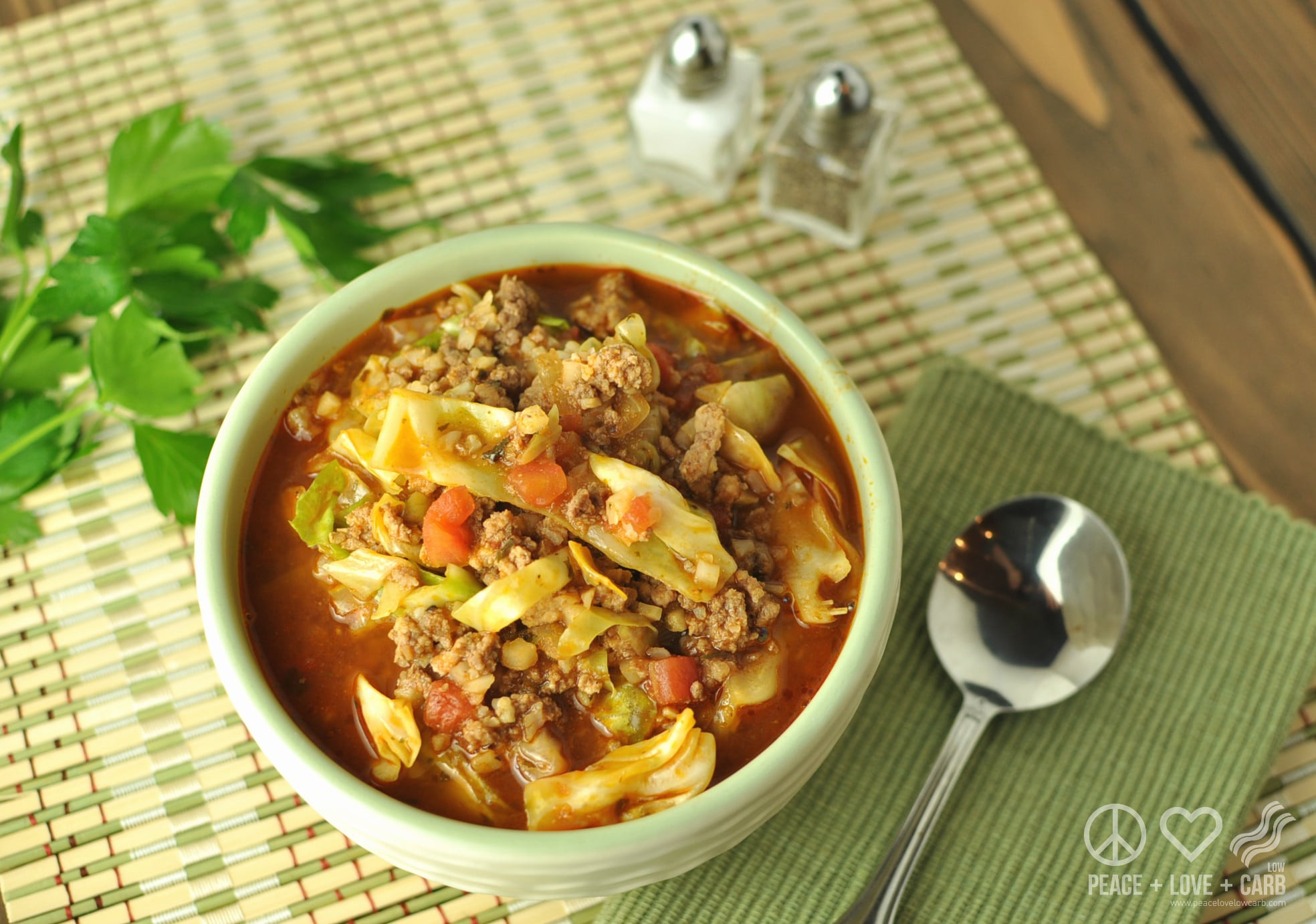 Keto Cabbage Soup
 Keto Cabbage Roll Soup