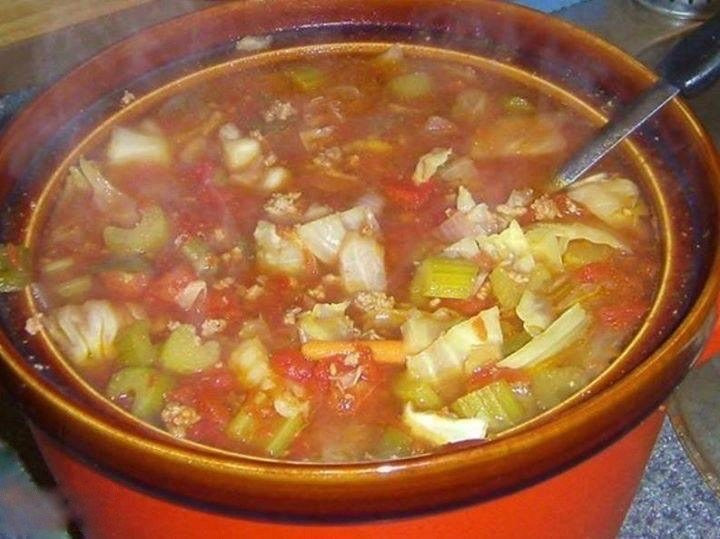 Keto Cabbage Soup
 Cabbage Soup With Hamburger in the Crockpot