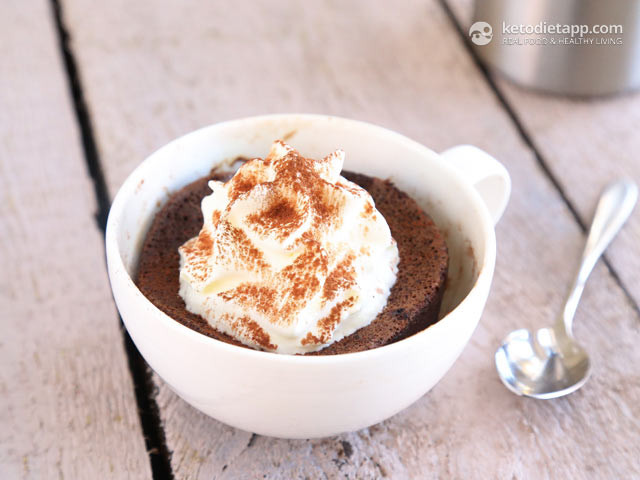 Keto Cake In A Mug
 Mocha Keto Mug Cake