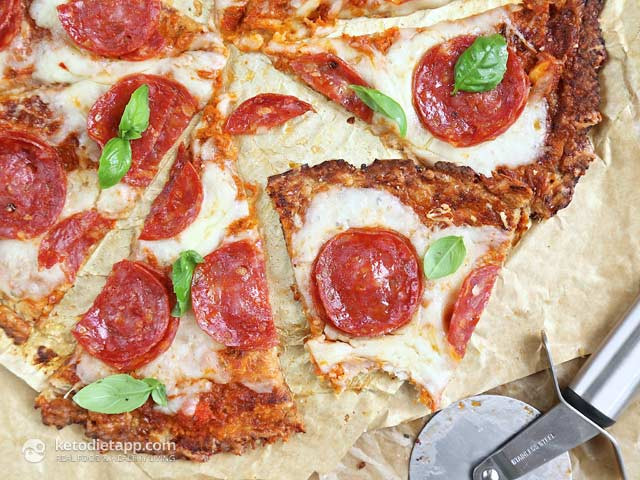 Keto Cauliflower Pizza
 keto pizza cauliflower