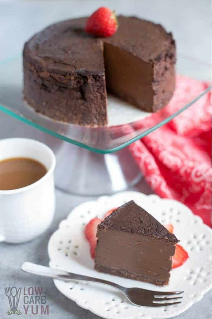 Keto Cheesecake Recipe
 Keto Chocolate Cheesecake Baked in Pressure Cooker