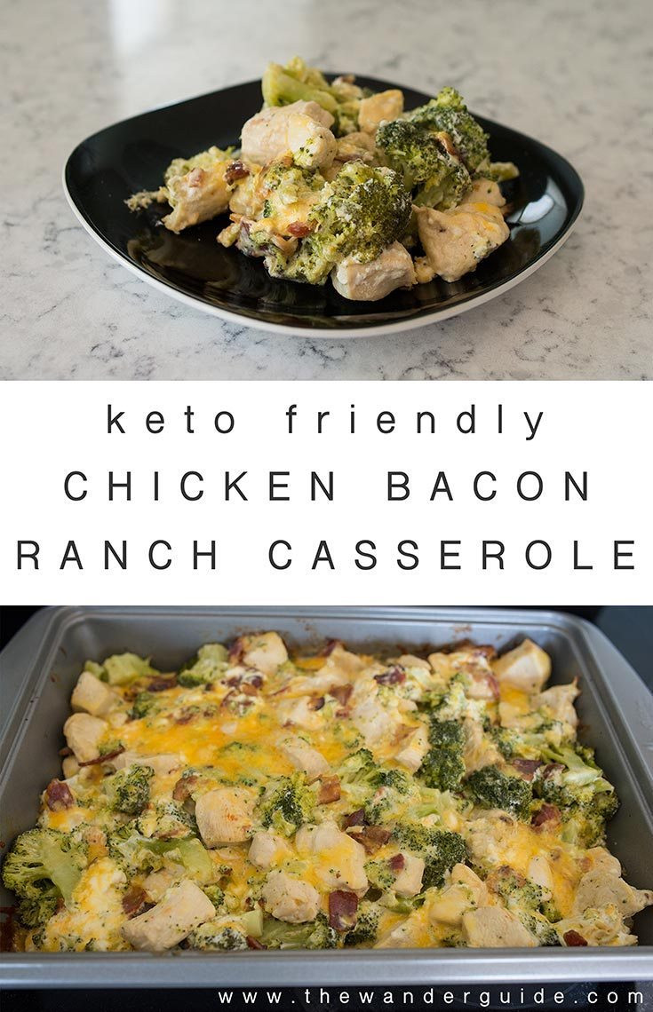 Keto Chicken Bacon Ranch Casserole
 Keto Friendly Chicken Bacon Ranch Casserole The Wander Guide