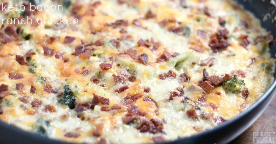 Keto Chicken Bacon Ranch Casserole
 Keto Bacon Ranch Chicken Recipe Recipes Fabulessly Frugal