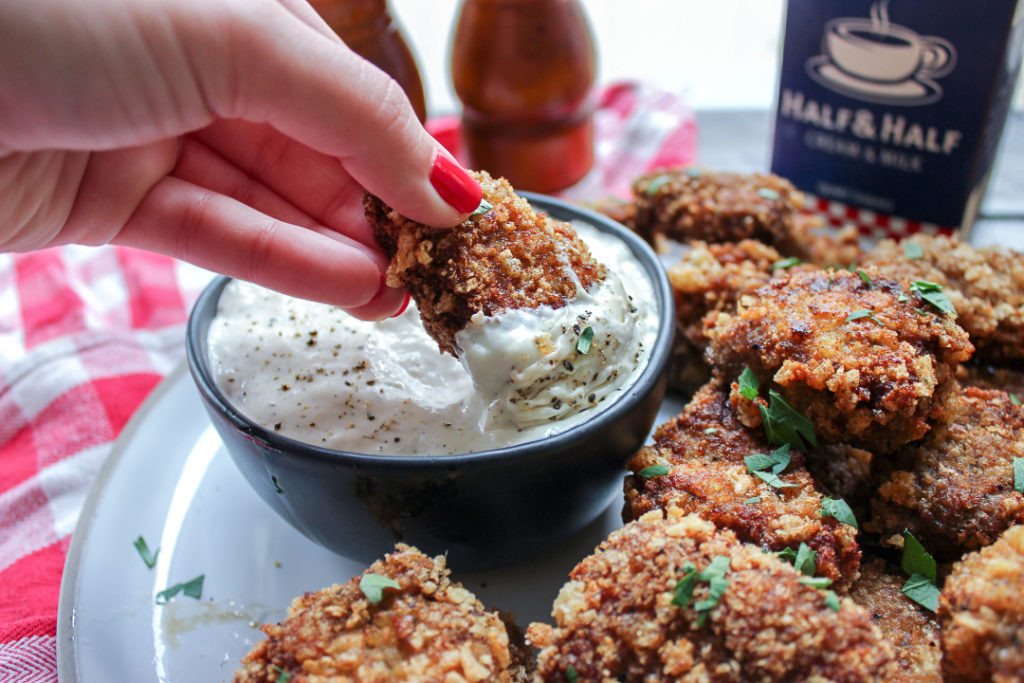 Keto Chicken Fried Steak
 Keto Chicken Fried Steak Nug s with Gravy Bonappeteach