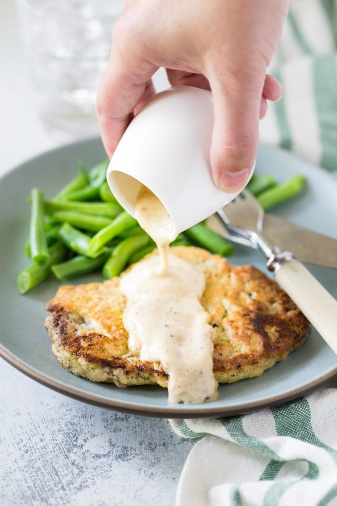 Keto Chicken Fried Steak
 Keto Low Carb Chicken Fried Steak Noshtastic