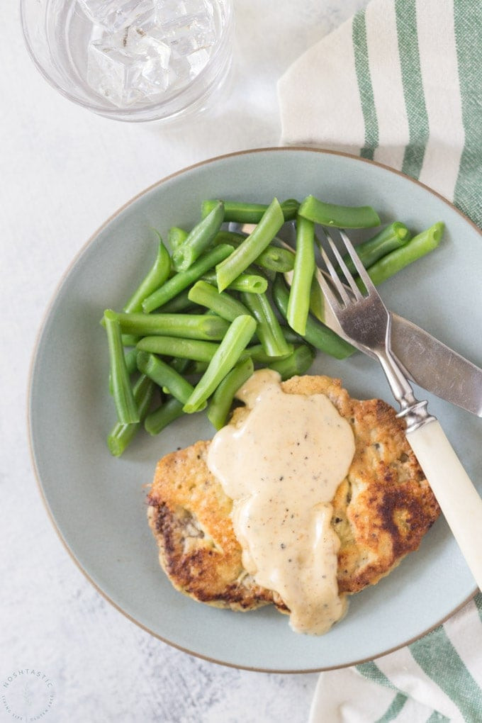 Keto Chicken Fried Steak
 Keto Low Carb Chicken Fried Steak Noshtastic