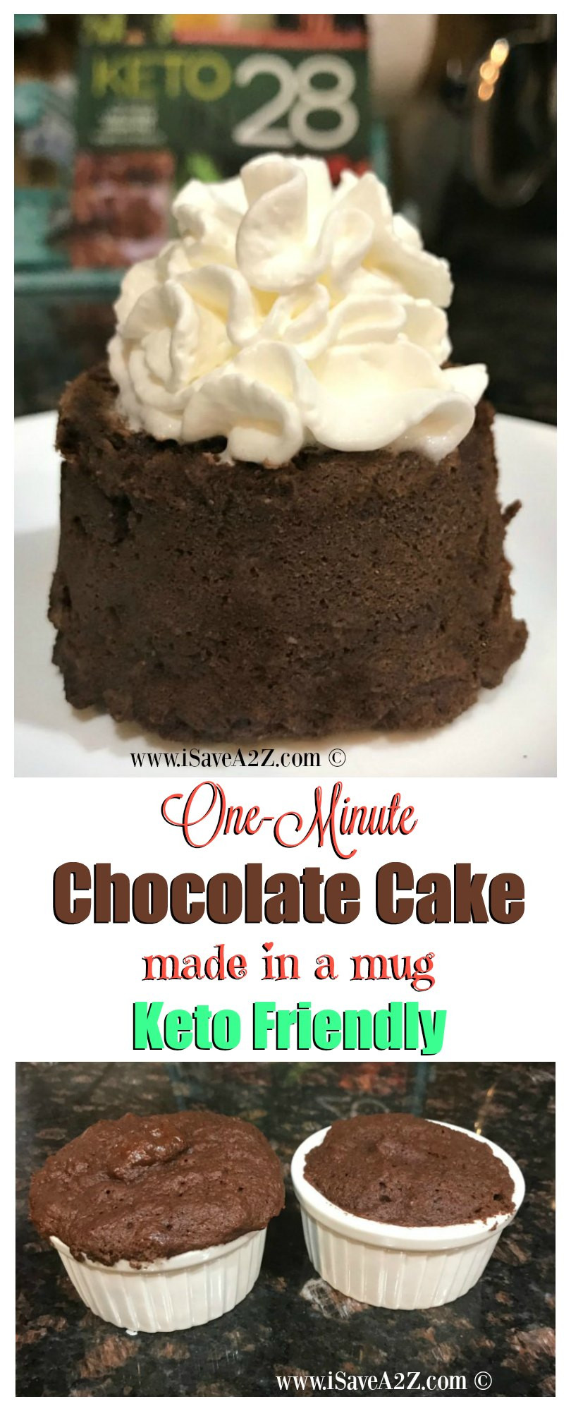 Keto Chocolate Cake Recipe
 e Minute Keto Chocolate Mug Cake iSaveA2Z