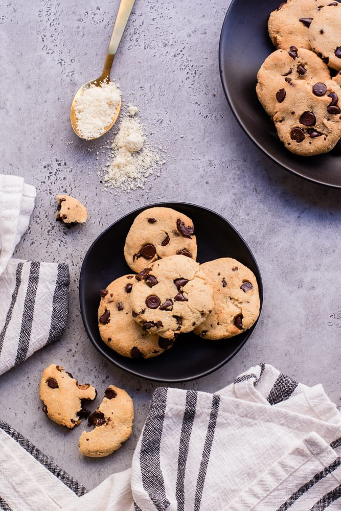 Keto Chocolate Chip Cookies
 Healthy Keto Friendly Chocolate Chip Cookies — Peanut