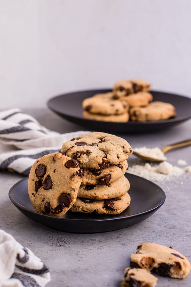 Keto Chocolate Cookies
 Healthy Keto Friendly Chocolate Chip Cookies — Peanut