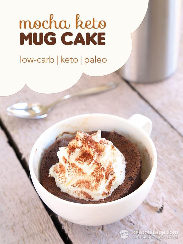 Keto Chocolate Mug Cake
 Mocha Keto Mug Cake