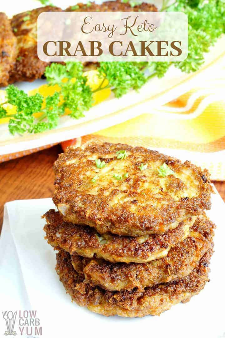 Keto Crab Cakes
 Easy Keto Crab Cakes Recipe with Pork Rinds