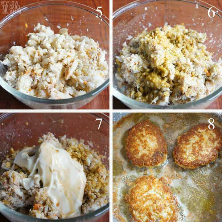 Keto Crab Cakes
 Easy Keto Crab Cakes Recipe with Pork Rinds