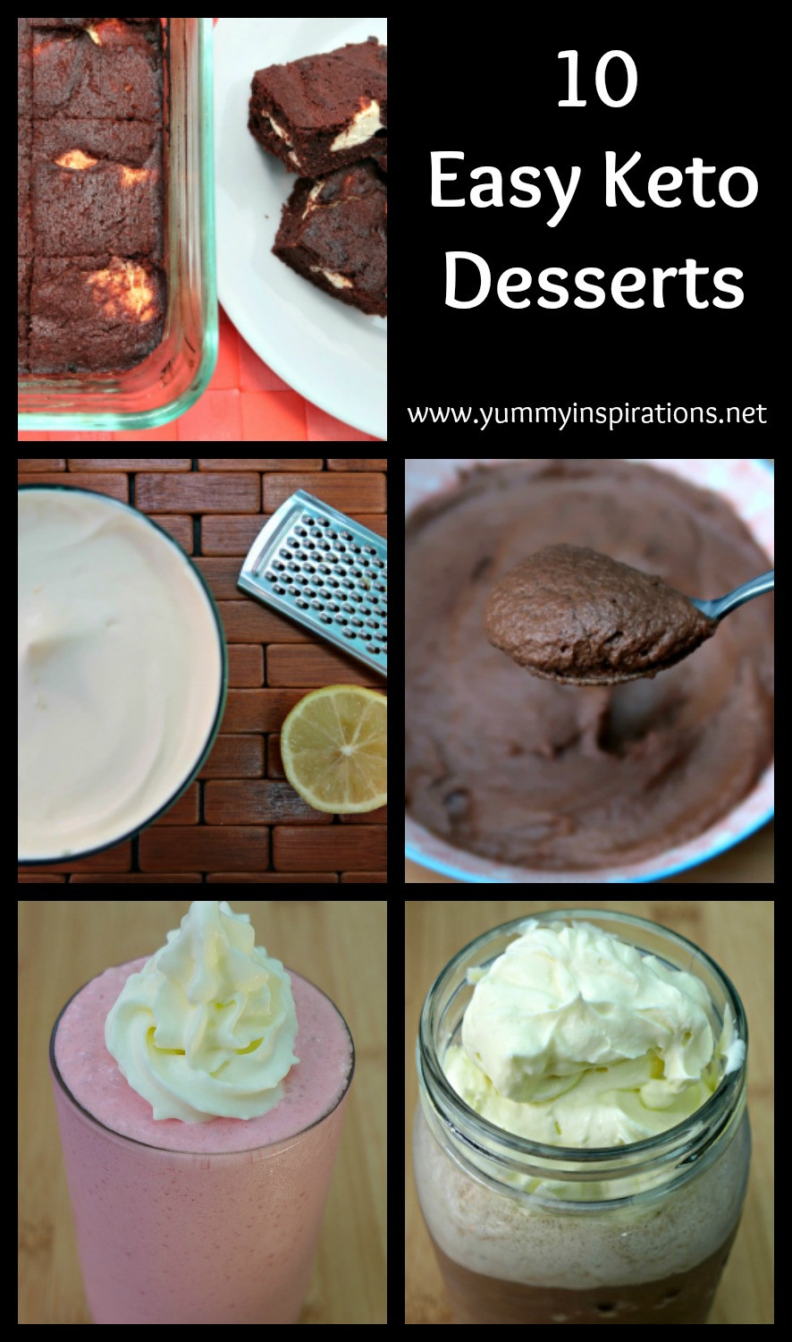 Keto Dessert Recipes Easy
 10 Easy Keto Desserts Simple Ketogenic Dessert Recipes