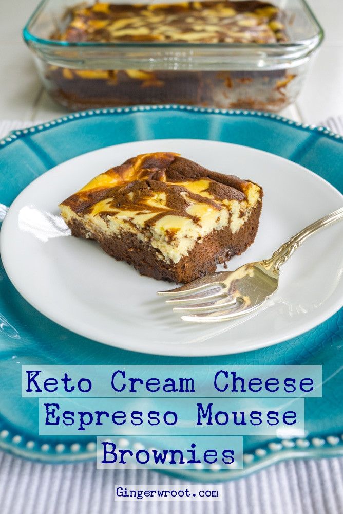 Keto Desserts Cream Cheese
 Keto Cream Cheese Espresso Brownies are gluten free and