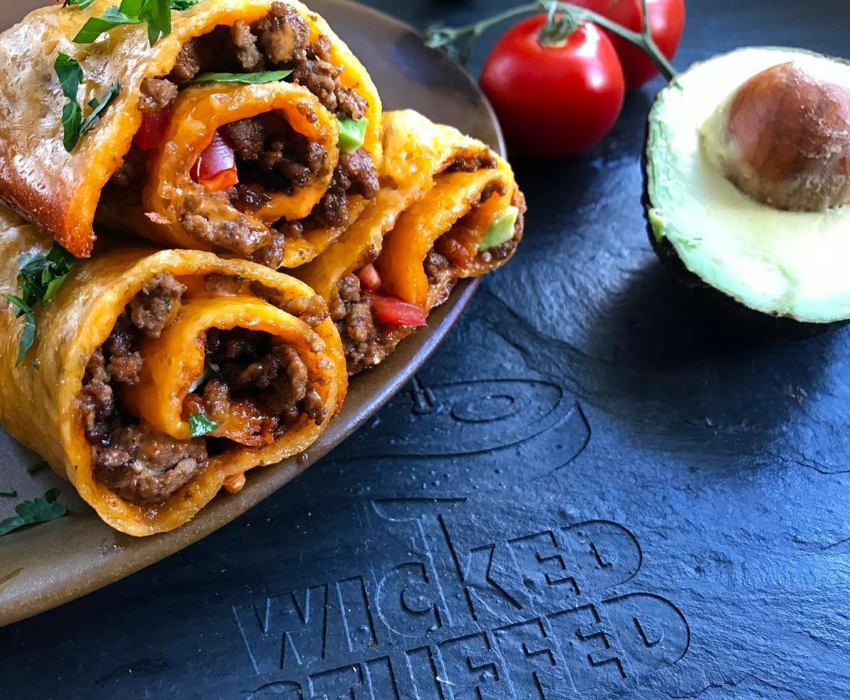 Keto Dinner Recipe
 Cheddar Wrapped Taco Rolls Keto Grain Free