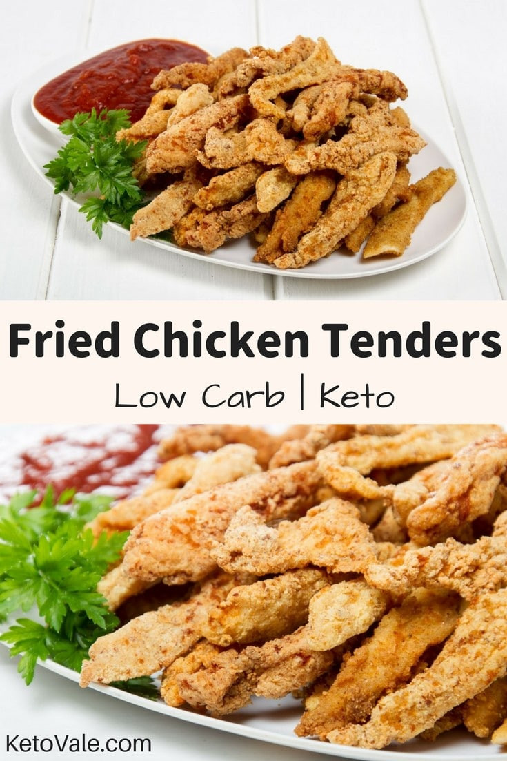 Keto Fried Chicken Almond Flour
 Keto Fried Chicken Tenders with Almond Flour Low Carb