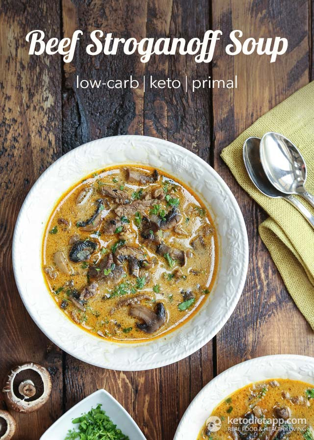 Keto Ground Beef Stroganoff
 Keto Beef Stroganoff Soup