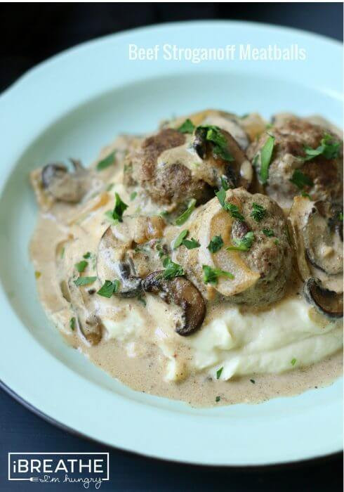 Keto Ground Beef Stroganoff
 Low Carb Beef Stroganoff Meatballs Recipe