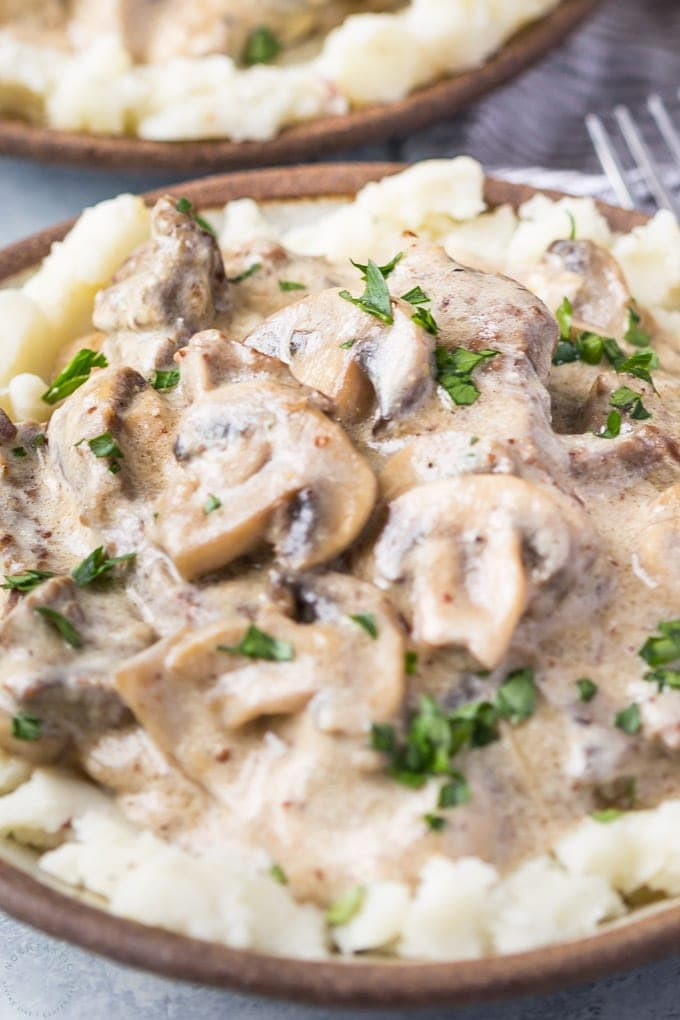 Keto Ground Beef Stroganoff
 Instant Pot Beef Stroganoff Low Carb Keto Friendly