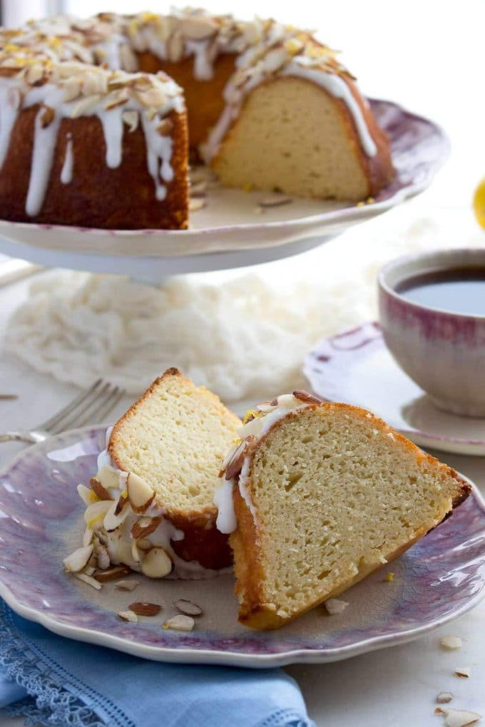 Keto Lemon Pound Cake
 Low Carb Bundt Cake with Lemon Glaze