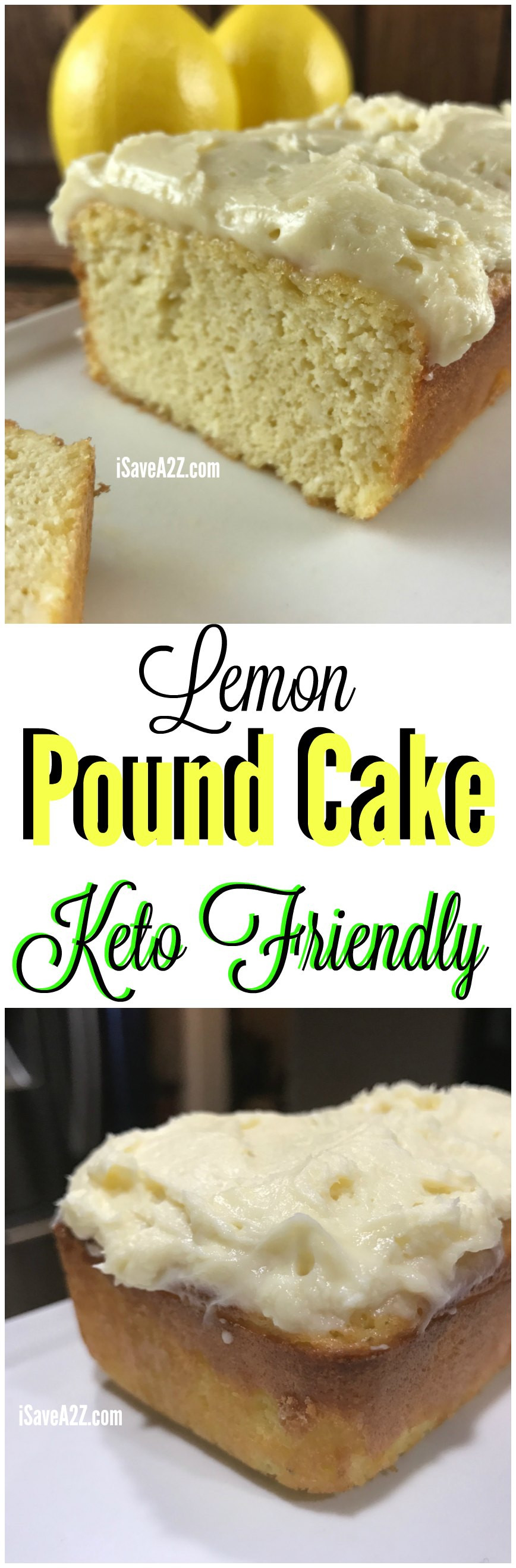 Keto Lemon Pound Cake
 Low Carb Lemon Pound Cake Keto Friendly Recipe iSaveA2Z