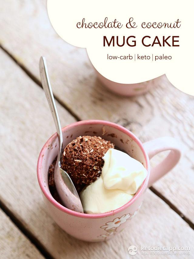 Keto Mug Cake Coconut Flour
 Chocolate & Coconut Mug Cake