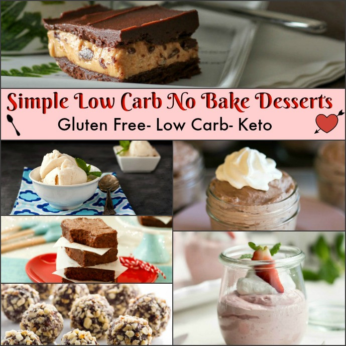 Keto No Bake Desserts
 Simple Low Carb No Bake Desserts