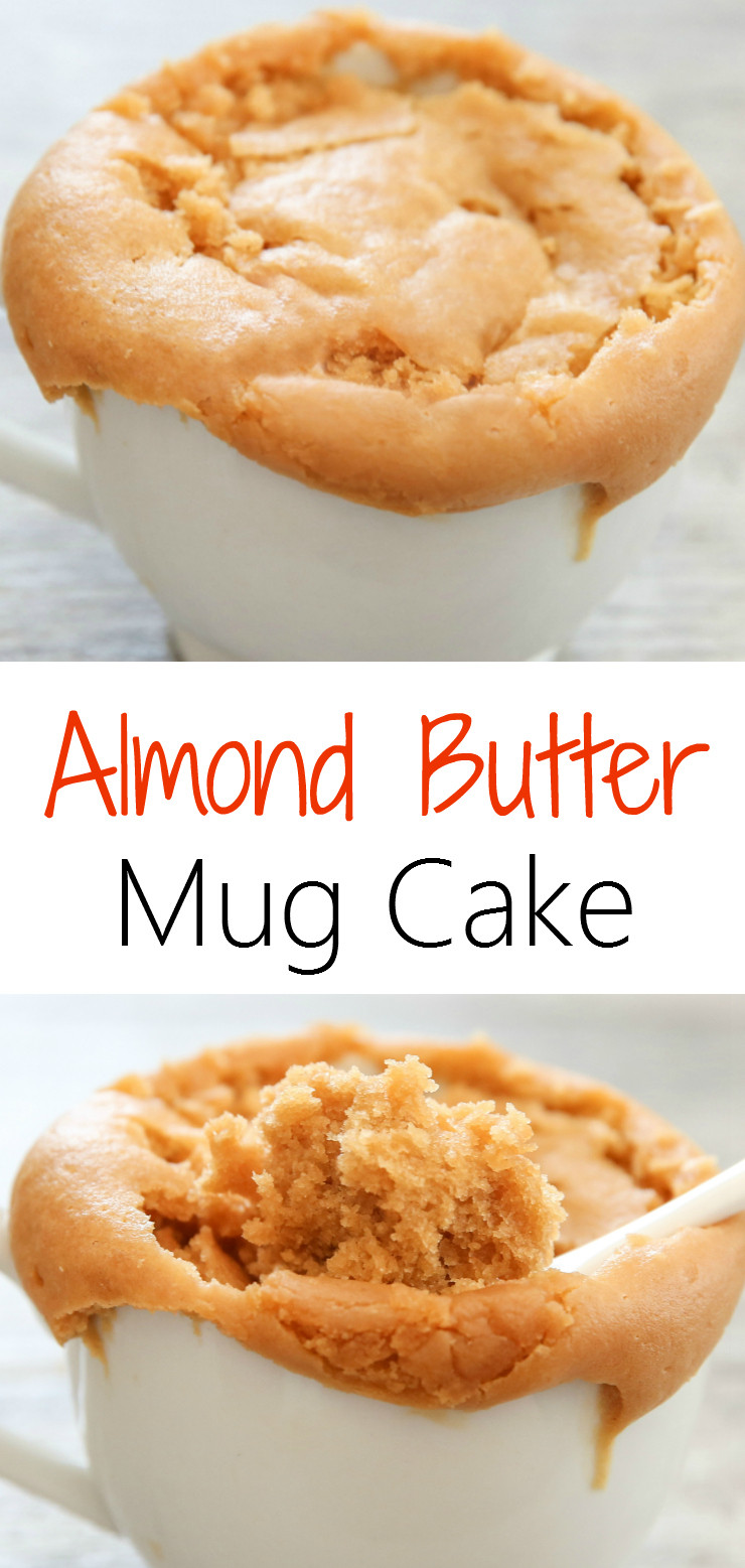 Keto Peanut Butter Mug Cake
 Almond Butter Mug Cake Kirbie s Cravings