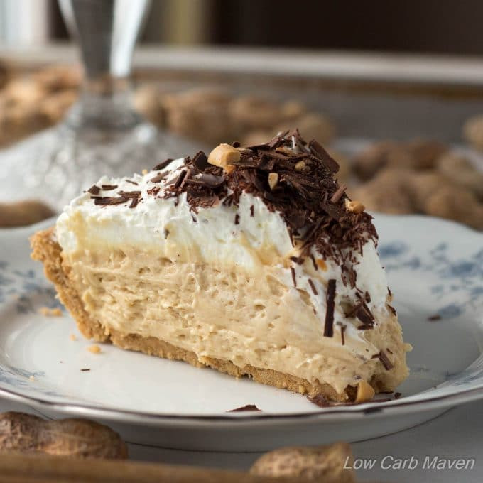 Keto Peanut Butter Pie
 Low Carb Peanut Butter Pie