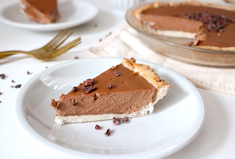 Keto Peanut Butter Pie
 Vegan Keto Chocolate Almond Butter Pie