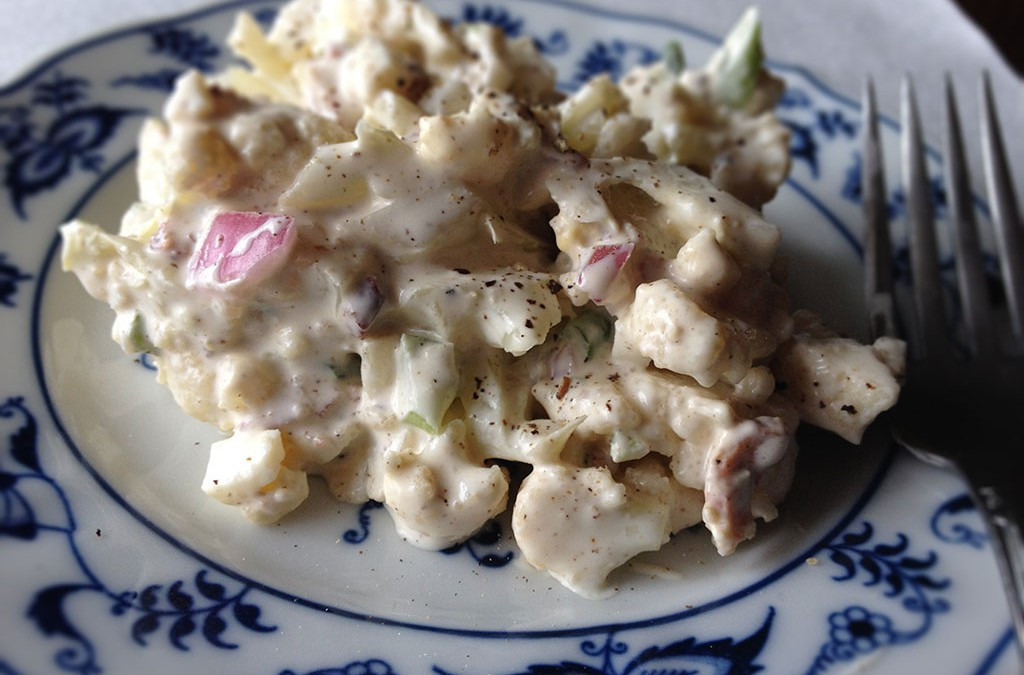 Keto Potato Salad
 Faux Potato Salad with Cauliflower ⋆ Jennifer s Low Carb