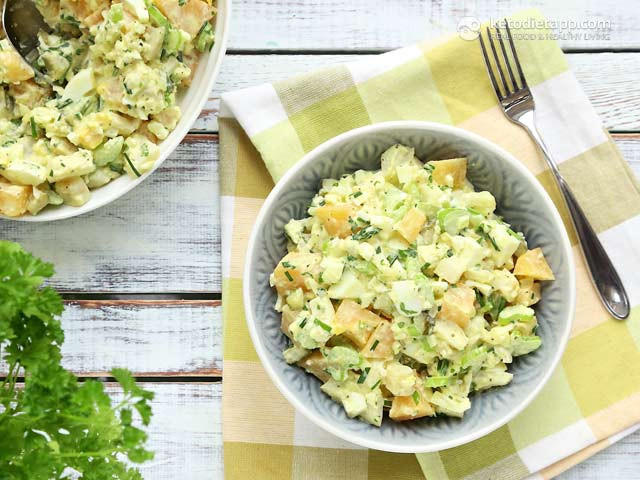 Keto Potato Salad
 Low Carb "Potato" Salad