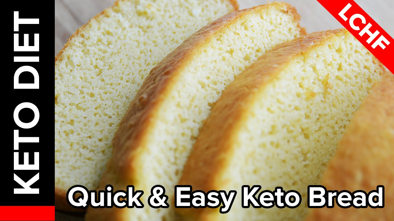 Keto Quick Bread
 Keto Diet Recipe Quick & Easy Keto Bread