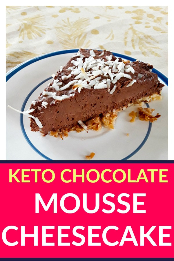 Keto Quick Dessert
 Easy Keto Dessert Chocolate Mousse Cheesecake with