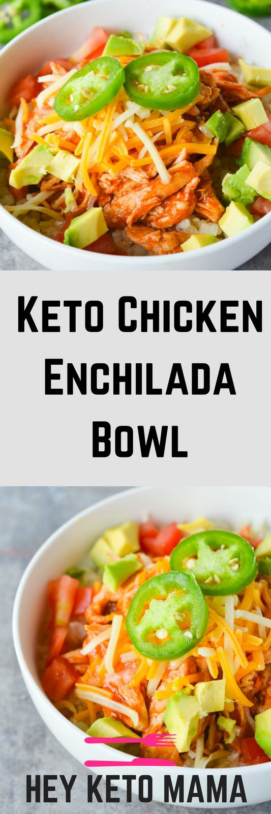 Keto Recipes For Dinner
 Keto Chicken Enchilada Bowl Recipe keto