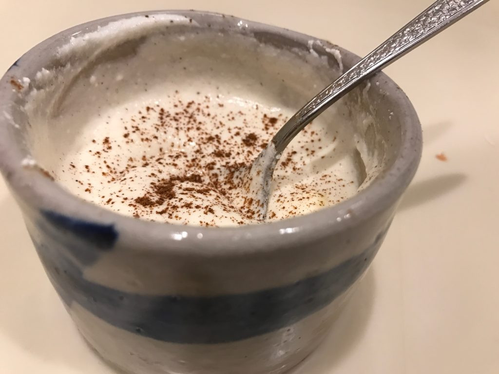 Keto Ricotta Dessert
 Hot Cinnamon Ricotta Noatmeal Keto Low Carb & Grain Free