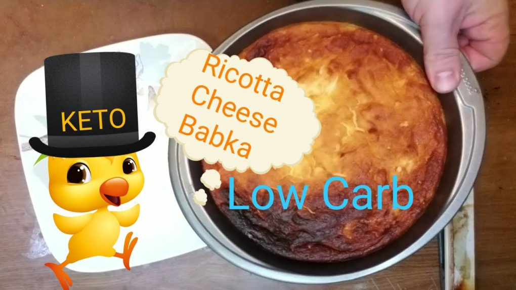 Keto Ricotta Dessert
 Low Carb Keto Friendly Ricotta Babka Ketogenic Dessert