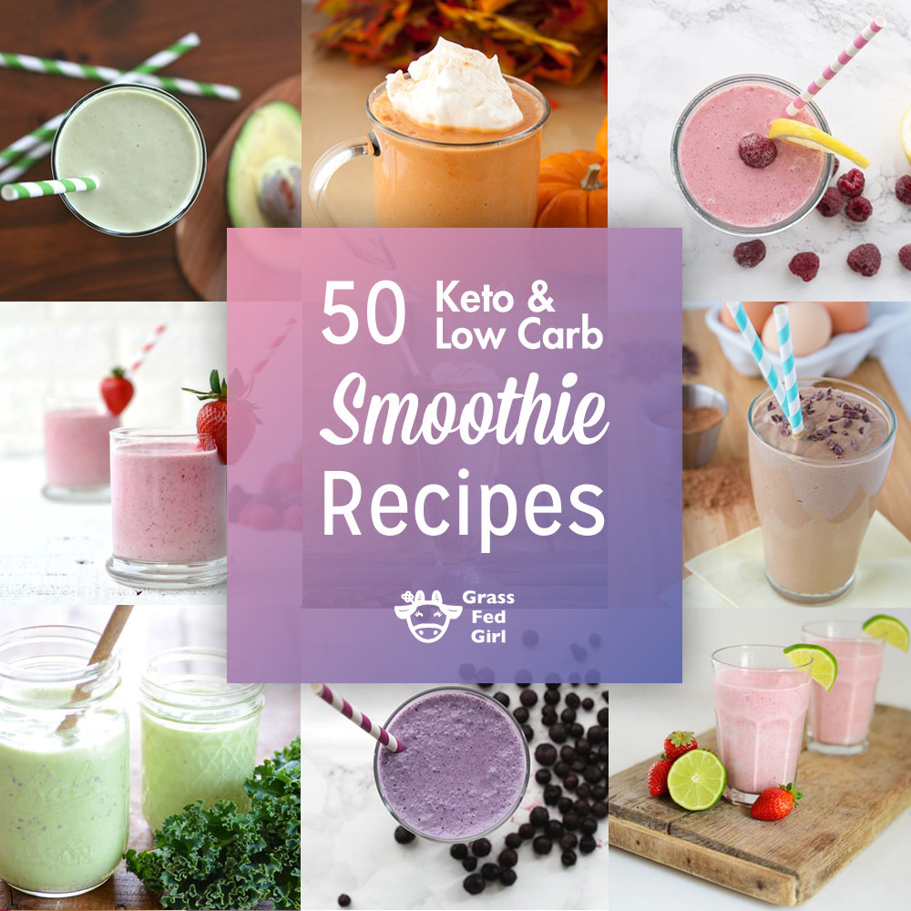 Keto Smoothie Recipes
 Low Carb and Keto Smoothies