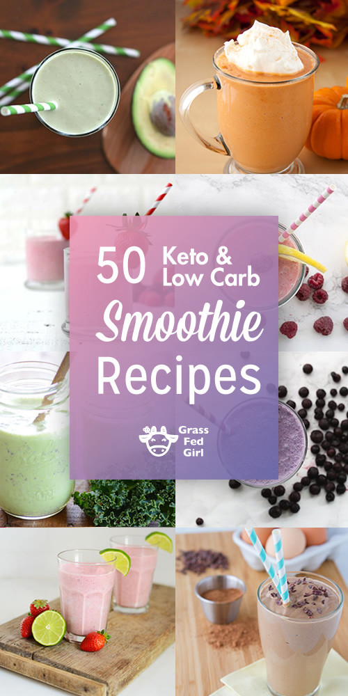 Keto Smoothie Recipes
 Low Carb and Keto Smoothies